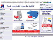 Tablet Screenshot of lehnecke.de